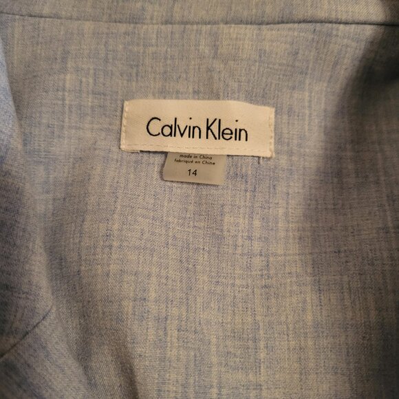 Calvin Klein Sleeveless Moto Dress - Picture 5 of 6